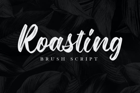 Roasting Font Poster 1