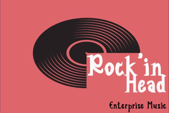 Rock in Head Font Poster 1