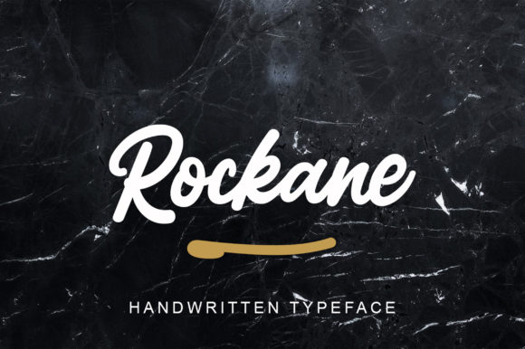 Rockane Font Poster 1