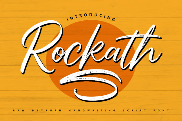Rockath Font Poster 1