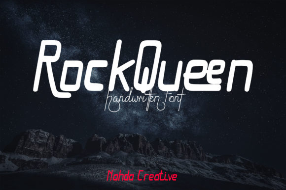 RockQueen Font Poster 1