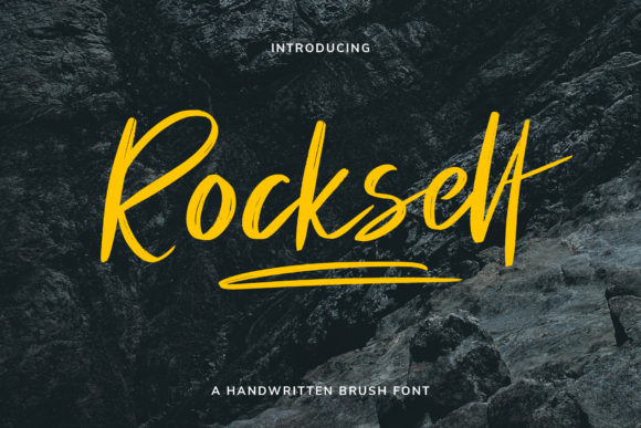 Rockselt Font Poster 1