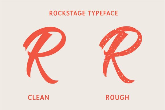 Rockstage Font Poster 8