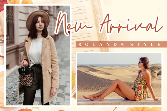 Rolanda Story Font Poster 2