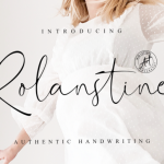 Rolanstine Font Poster 1
