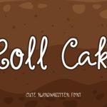 Roll Cake Font Poster 1