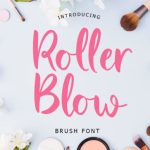 Roller Blow Font Poster 1