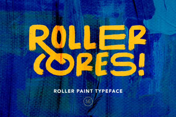 Roller Cores Font Poster 1