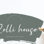 Rolli House Font Poster 1