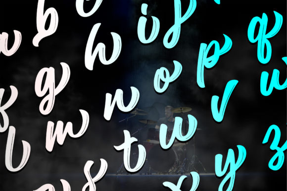 Rolling Beat Font Poster 14