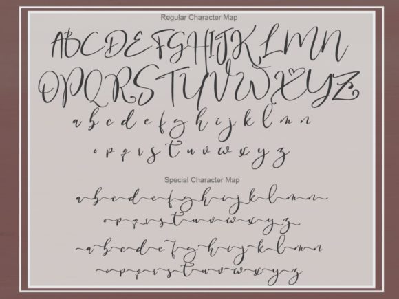 Romance Privilege Font Poster 2