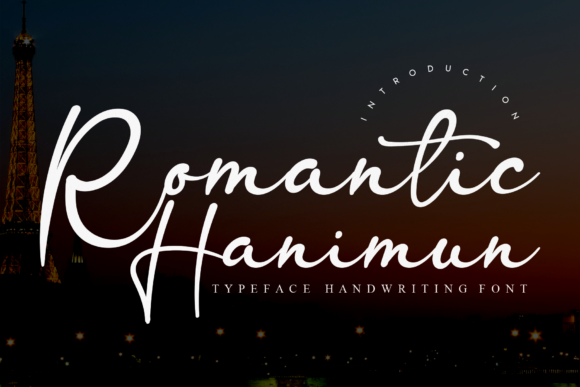 Romantic Hanimun Font Poster 1