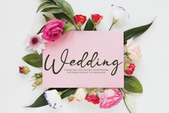 Romantic Hanimun Font Poster 4