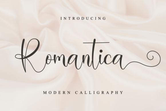 Romantica Font Poster 1
