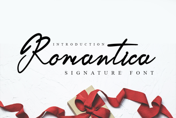 Romantica Font Poster 1