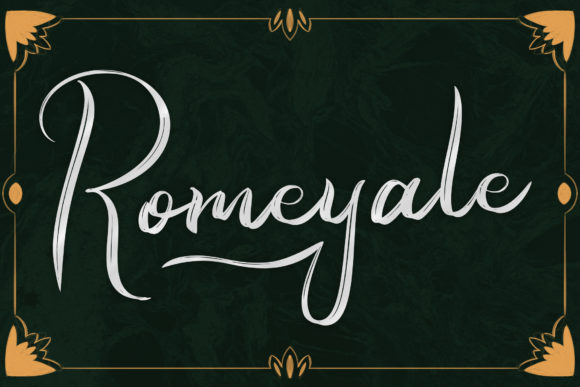 Romeyale Font Poster 1