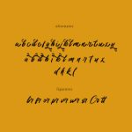 Rommantis Font Poster 9