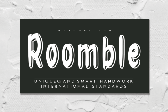 Roomble Font Poster 1