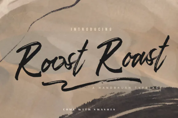 Roost-Roast Font Roost-Roast Font Poster 1