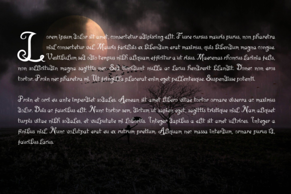 Root of Life Font Poster 4