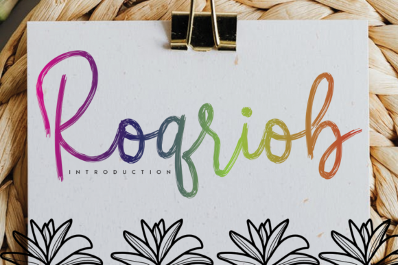Roqriob Font