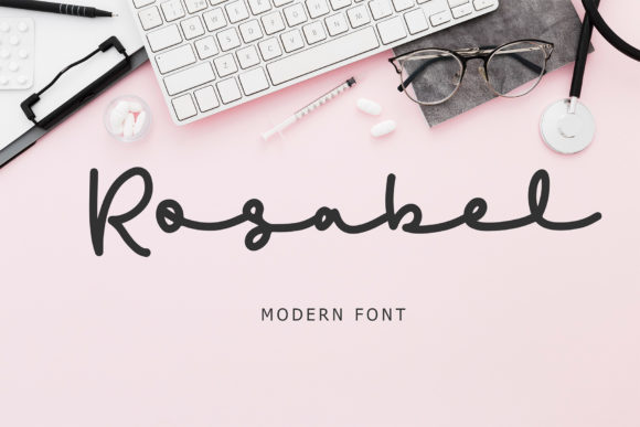 Rosabel Font Poster 1