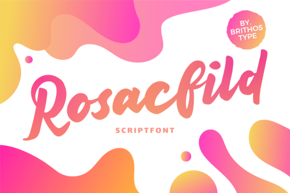 Rosacfild Font Poster 1