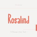 Rosalind Font Poster 1