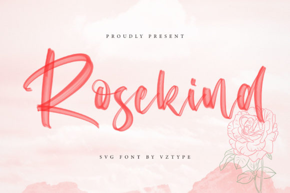 Rosekind Font Poster 1
