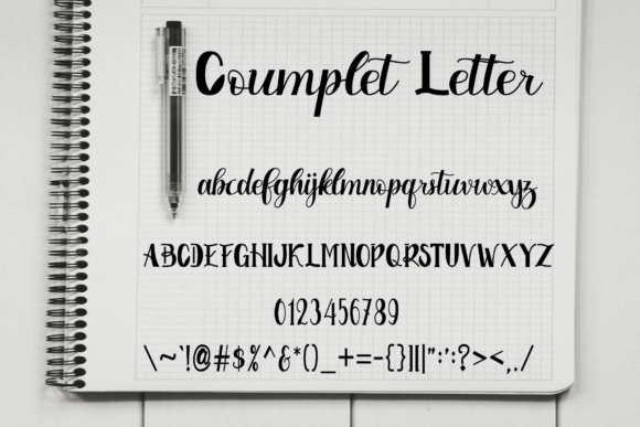 Rosellar Font Poster 4