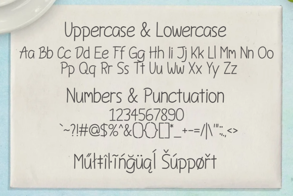 Rosemary Handwriting Font Poster 5