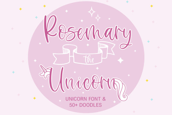 Rosemary the Unicorn Font