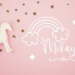 Rosemary the Unicorn Font Poster 6