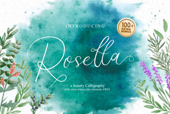 Rosetta Font Poster 1