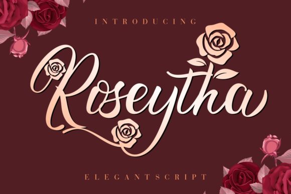 Roseytha Font Poster 1