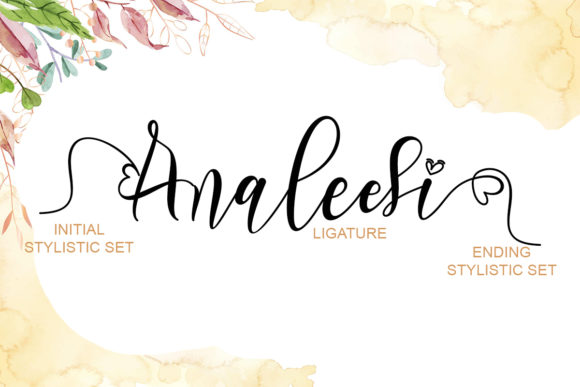 Roshalia Font Poster 5