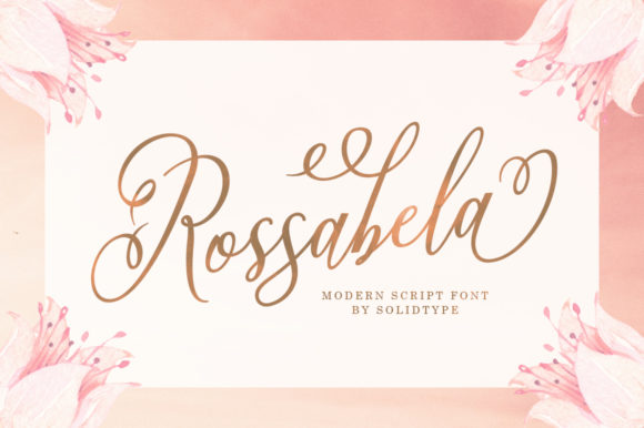 Rossabela Font Poster 1