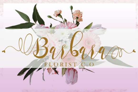 Rossaline Font Poster 4