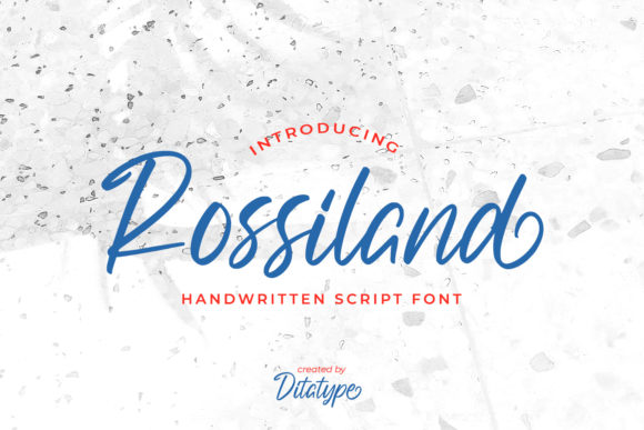 Rossiland Font Poster 1