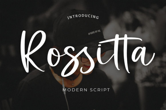 Rossitta Font Poster 1