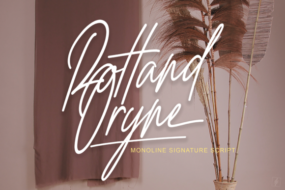 Rottand Oryne Font Poster 1