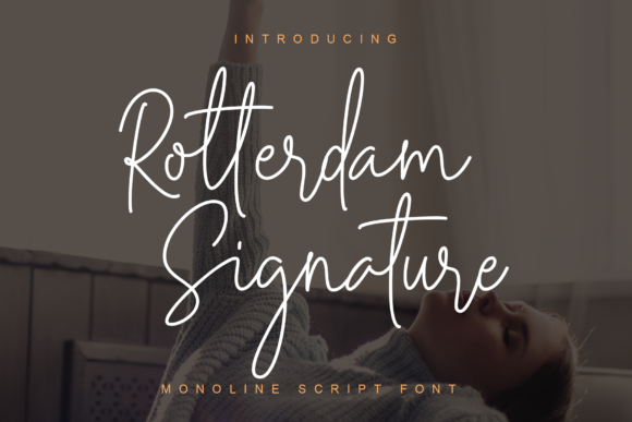 Rotterdam Signature Font