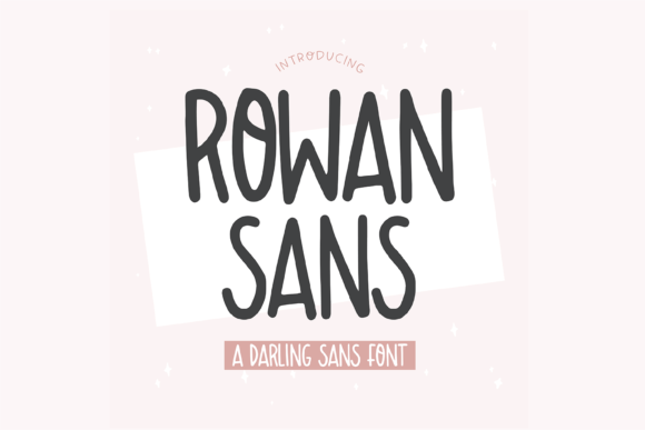 Rowan Sans Font Poster 1