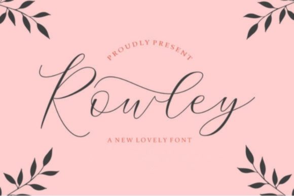 Rowley Script Font