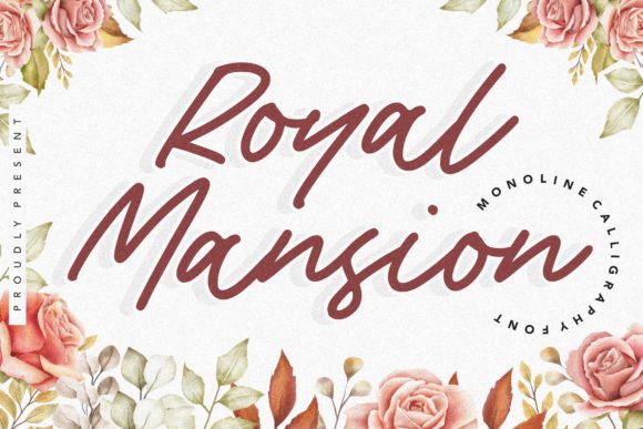 Royal Mansion Font Poster 1