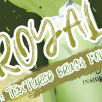 Royal Textured Font Poster 1