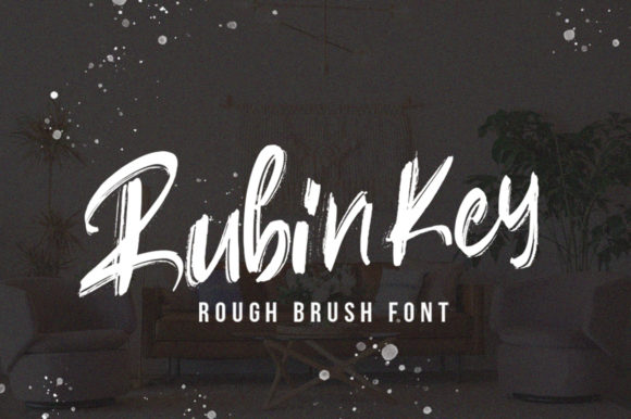 Rubin Key Font Poster 1