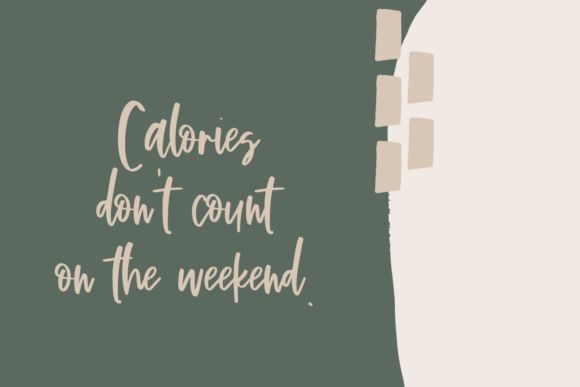 Rum Baba Font Poster 3