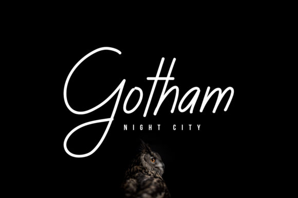 Rusa Hitam Font Poster 4