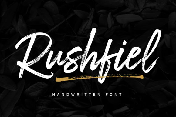 Rushfiel Font Poster 1